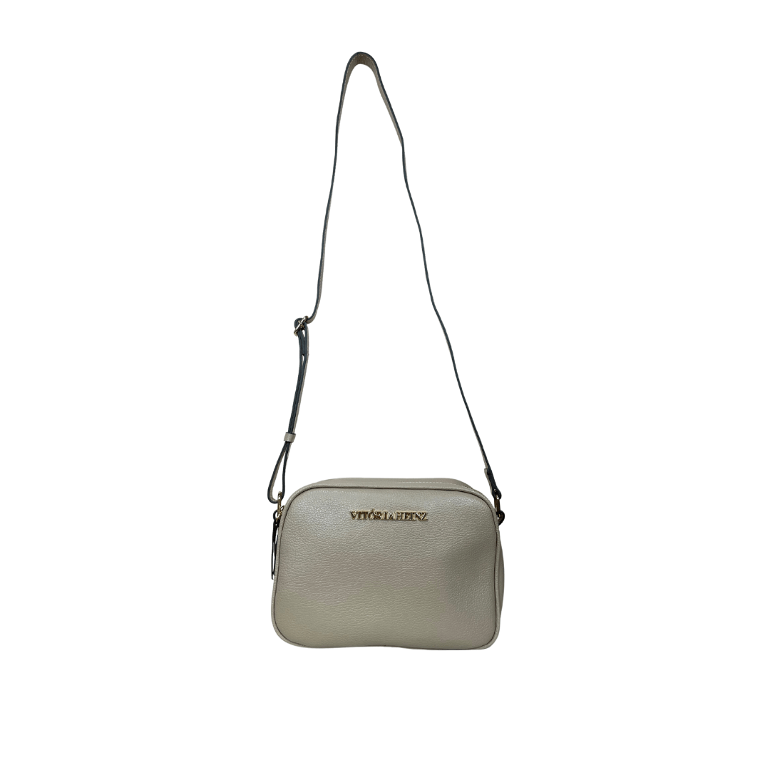 BOLSA EM COURO ROMA NUDE - REF 1292