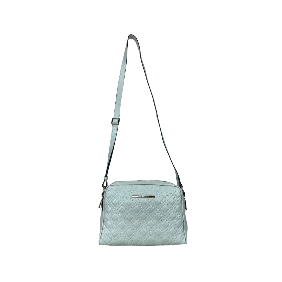 REF 1354 BOLSA EM COURO ROMA OFF WHITE - REF 1354