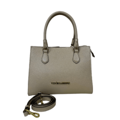 BOLSA EM COURO NUDE - REF 2052