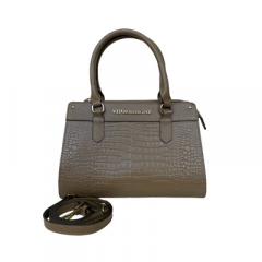 BOLSA MÉDIA EM COURO CROCO ARÁBICA - REF 1264 BOLSA MÉDIA EM COURO CROCO ARÁBICA - REF 1264