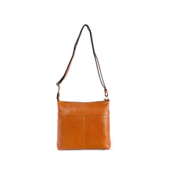 BOLSA TRANSVERSAL EM COURO LINHAÇA - REF 1133