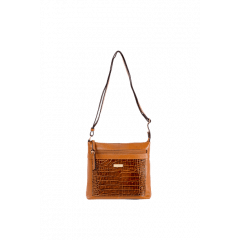 BOLSA TRANSVERSAL EM COURO LINHAÇA - REF 1133 BOLSA TRANSVERSAL EM COURO LINHAÇA - REF 1133