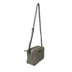 BOLSA EM COURO ROMA NUDE - REF 1194