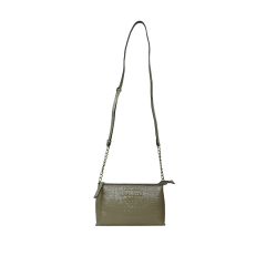 BOLSA PEQUENA EM COURO CROCO ARÁBICA - REF 1287 BOLSA PEQUENA EM COURO CROCO ARÁBICA - REF 1287