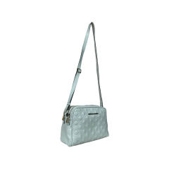 REF 1354 BOLSA EM COURO ROMA OFF WHITE - REF 1354