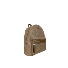 MOCHILA EM COURO ROMA AMARULA - REF 1372